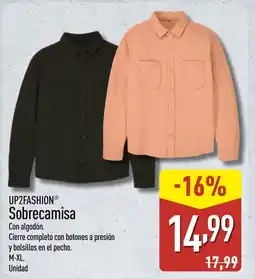 ALDI UP2FASHION Sobrecamisa Con algodón. oferta