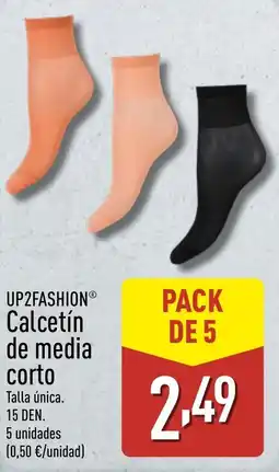 ALDI UP2FASHION Calcetín de media corto oferta