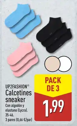 ALDI UP2FASHION Calcetines sneaker oferta