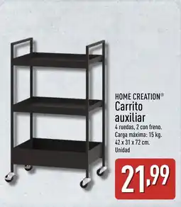 ALDI HOME CREATION Carrito auxiliar oferta