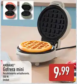 ALDI AMBIANO Gofrera mini oferta