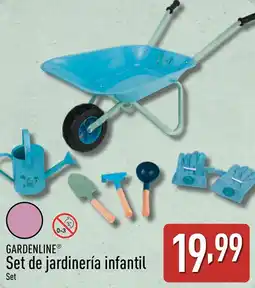 ALDI GARDENLINE Set de jardinería infantil oferta