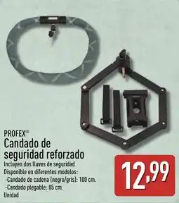 ALDI PROFEX Candado de seguridad reforzado oferta