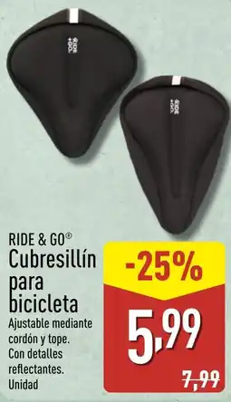 ALDI RIDE & GO Cubresillín para bicicleta oferta