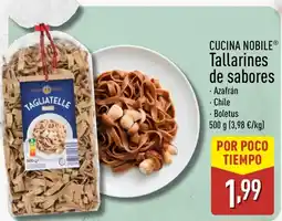 ALDI CUCINA NOBILE Tallarines de sabores oferta
