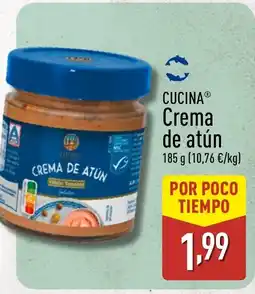 ALDI CUCINA Crema de atún oferta