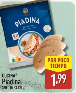 ALDI CUCINA Piadina oferta