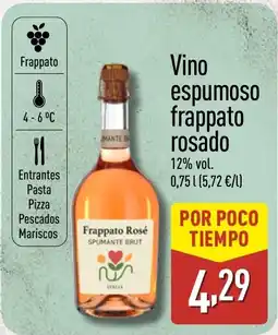 ALDI Vino espumoso frappato rosado oferta