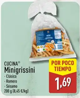 ALDI CUCINA Minigrissini oferta