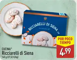 ALDI CUCINA Ricciarelli di Siena oferta