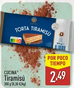 ALDI CUCINA Tiramisú oferta
