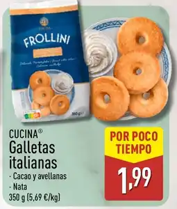 ALDI CUCINA Galletas italianas oferta