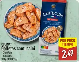 ALDI CUCINA Galletas cantuccini oferta