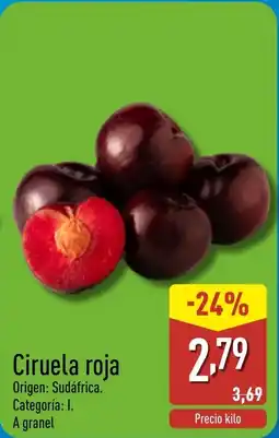 ALDI Ciruela roja oferta