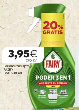 Plenus Supermercados FAIRY Lavalouzas spray oferta