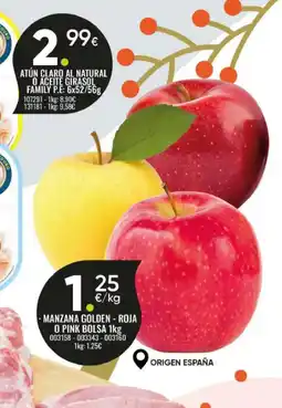 Family Cash Manzana golden - roja o pink bolsa oferta