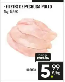 Family Cash Filetes de pechuga pollo oferta
