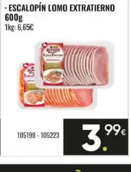 Family Cash Escalopin lomo extratierno oferta