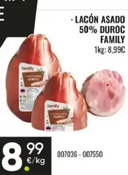 Family Cash FAMILY Lacón asado 50% duroc oferta
