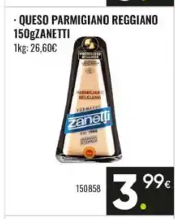 Family Cash ZANETTI Queso parmigiano reggiano oferta