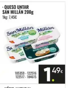 Family Cash SAN MILLÁN Queso untar oferta