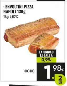 Family Cash Envoltini pizza napoli oferta