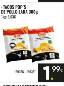 Family Cash LARA Tacos pop's de pollo oferta