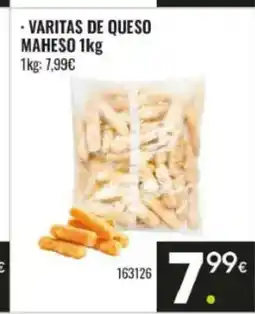 Family Cash MAHESO Varitas de queso oferta