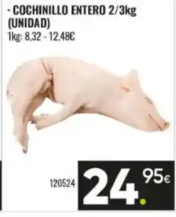 Family Cash Cochinillo entero oferta