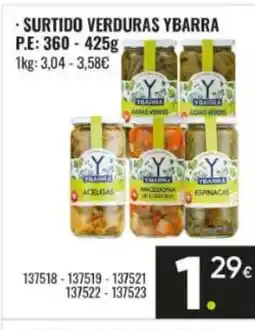 Family Cash YBARRA Surtido verduras oferta