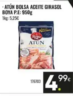 Family Cash BOYA Atún bolsa aceite girasol oferta