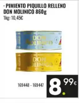 Family Cash DON MOLINICO Pimiento piquillo relleno oferta