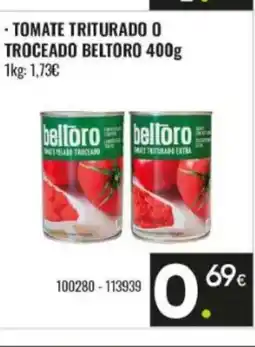 Family Cash BELTORO Tomate triturado o troceado oferta