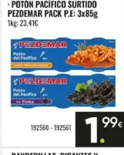 Family Cash PEZDEMAR Potón pacífico surtido oferta