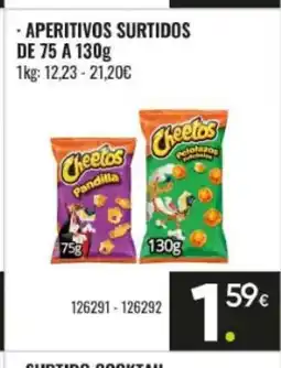 Family Cash Aperitivos surtidos oferta