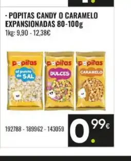 Family Cash Popitas candy o caramelo expansionadas oferta