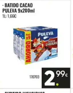 Family Cash PULEVA Batido cacao oferta