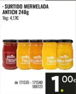 Family Cash ANTICH Surtido mermelada oferta