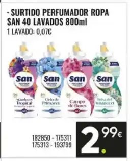 Family Cash SAN Surtido perfumador ropa 0 lavados oferta