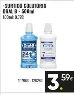 Family Cash ORAL B Surtido colutorio oferta