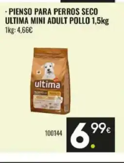 Family Cash ULTIMA Pienso para perros seco mini adult pollo oferta