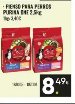 Family Cash PURINA ONE Pienso para perros oferta