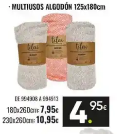 Family Cash Multiusos algodón oferta