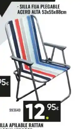 Family Cash Silla fija plegable acero alta oferta