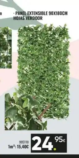 Family Cash Panel extensible hojas verdoor oferta