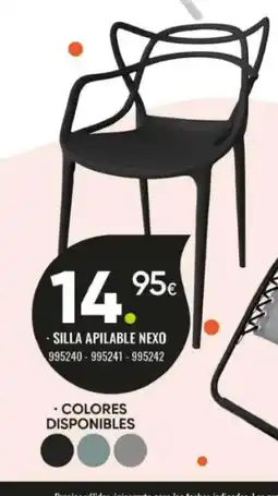 Family Cash Silla apilable nexo oferta