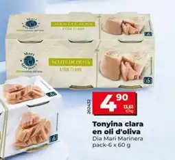 Dia DIA MARI MARINERA Tonyina clara en oli d'oliva oferta