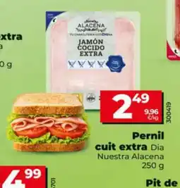 Dia DIA NUESTRA ALACENA Pernil cuit extra oferta