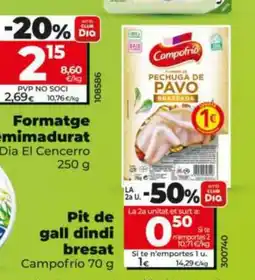 Dia CAMPOFRIO Pit de gall dindi bresat oferta