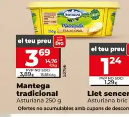 Dia ASTURIANA Mantega tradicional oferta